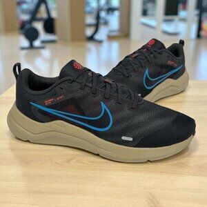 Nike Downshifter 12 Dark Smoke Grey Laser Blue #DD9293-008 Sneakers Shoes 10.5